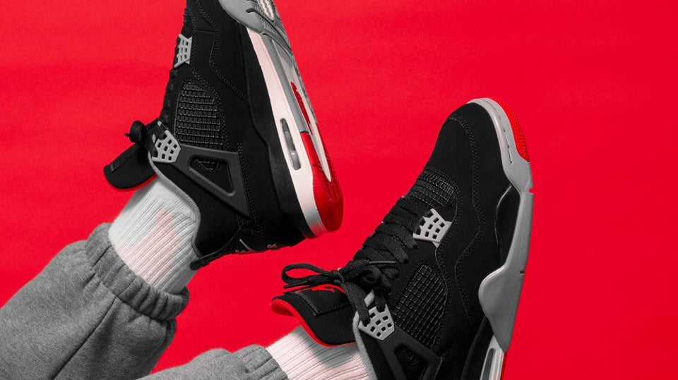 JORDAN 4 BRED RESTOCK