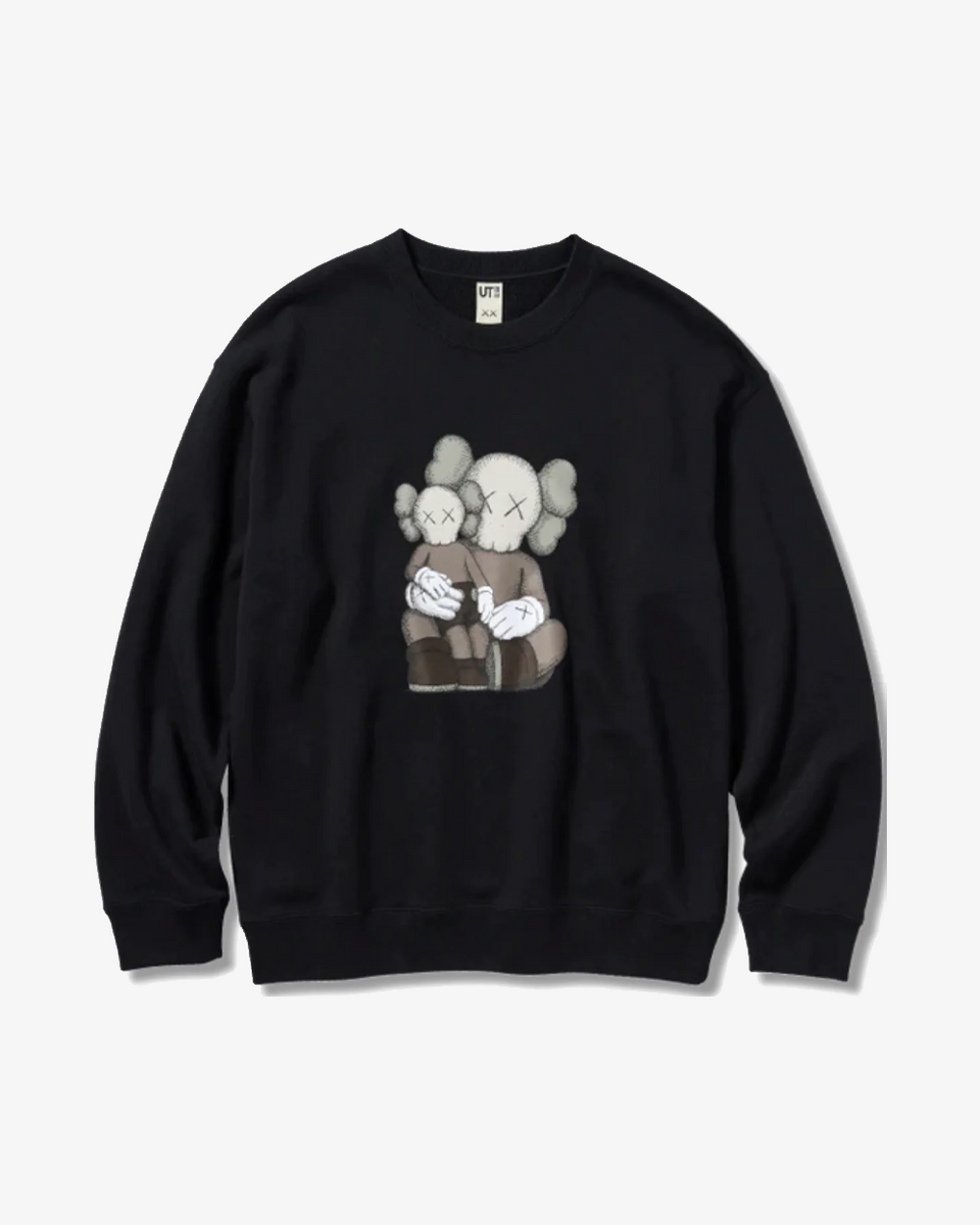 UNIQLO - ✖限定出品✖♥KAWS &amp; UNIQLO♥黒SNOOPY♥新品未開封✨ Uniqlo x KAWS x Peanuts Snoopy SWEAT PULLOVER SHIRT from