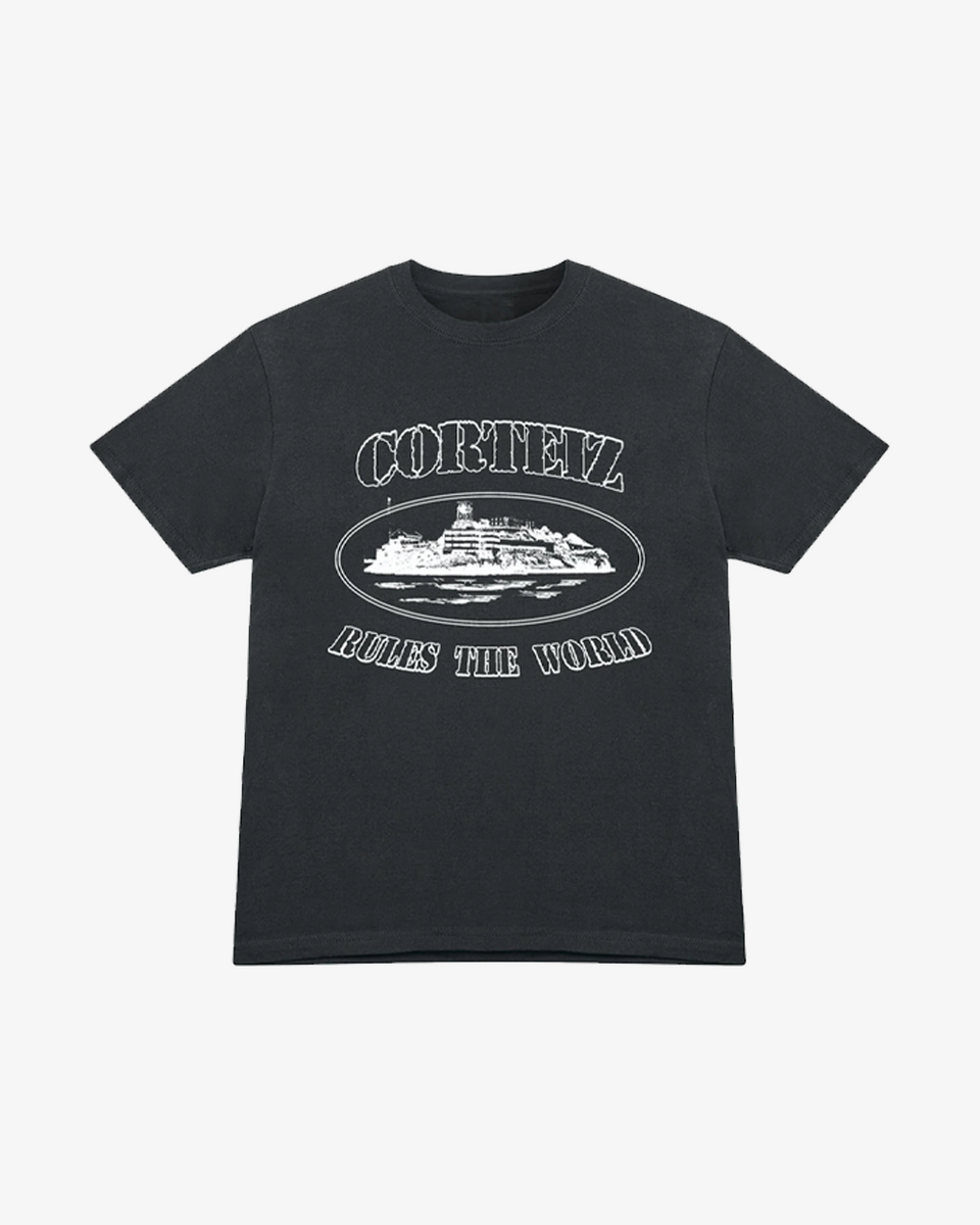 CORTEIZ FW22 OG ALCATRAZ BLACK TEE (NEW) – Secret Sneaker