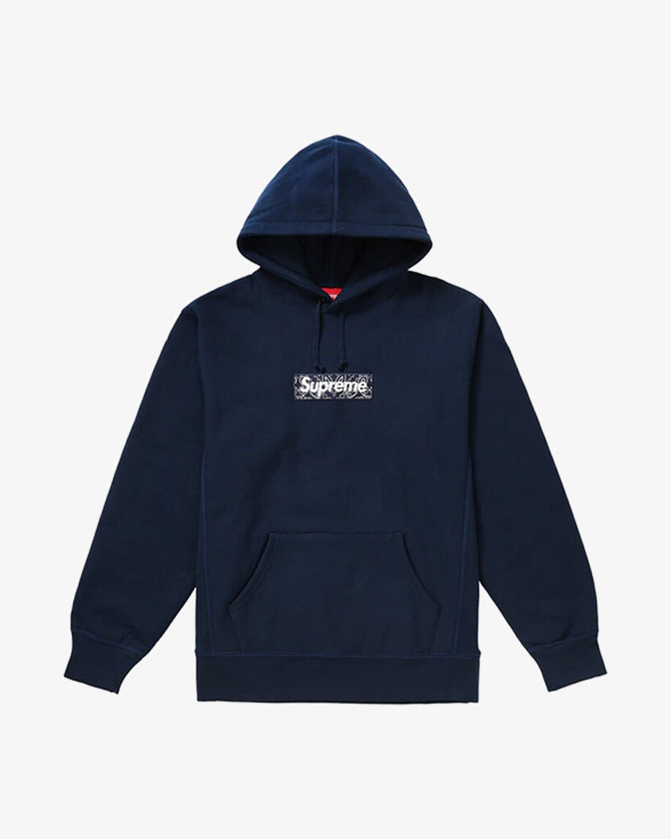 り*あ様 12AW Supreme Box Logo Hooded NAVY Buy Supreme Box Logo Hooded Sweatshirt 'Washed Navy