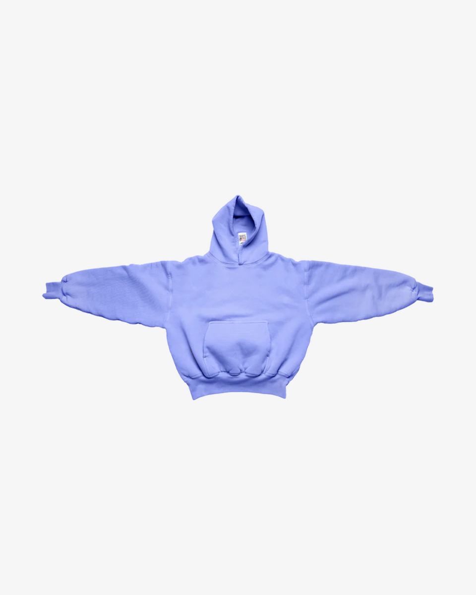 KANYE WEST 2020 VISION DOUBLE LAYERED PURPLE HOODIE – Secret