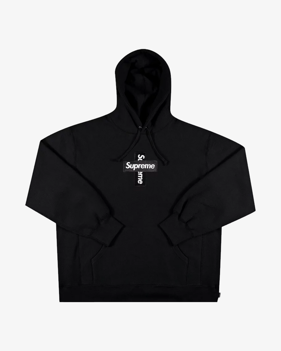 SUPREME FW20 CROSS BOX LOGO BLACK HOODIE – Secret Sneaker SUPREME FW20 CROSS BOX LOGO BLACK HOODIE – Secret Sneaker