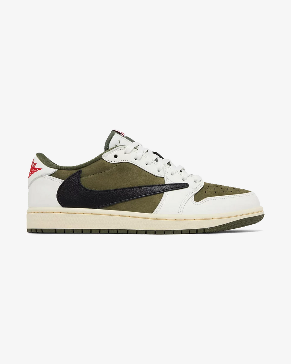 NIKE X TRAVIS SCOTT JORDAN1 RETRO LOW OG SP MEDIUM OLIVE NIKE X TRAVIS SCOTT JORDAN1 RETRO LOW OG SP MEDIUM OLIVE
