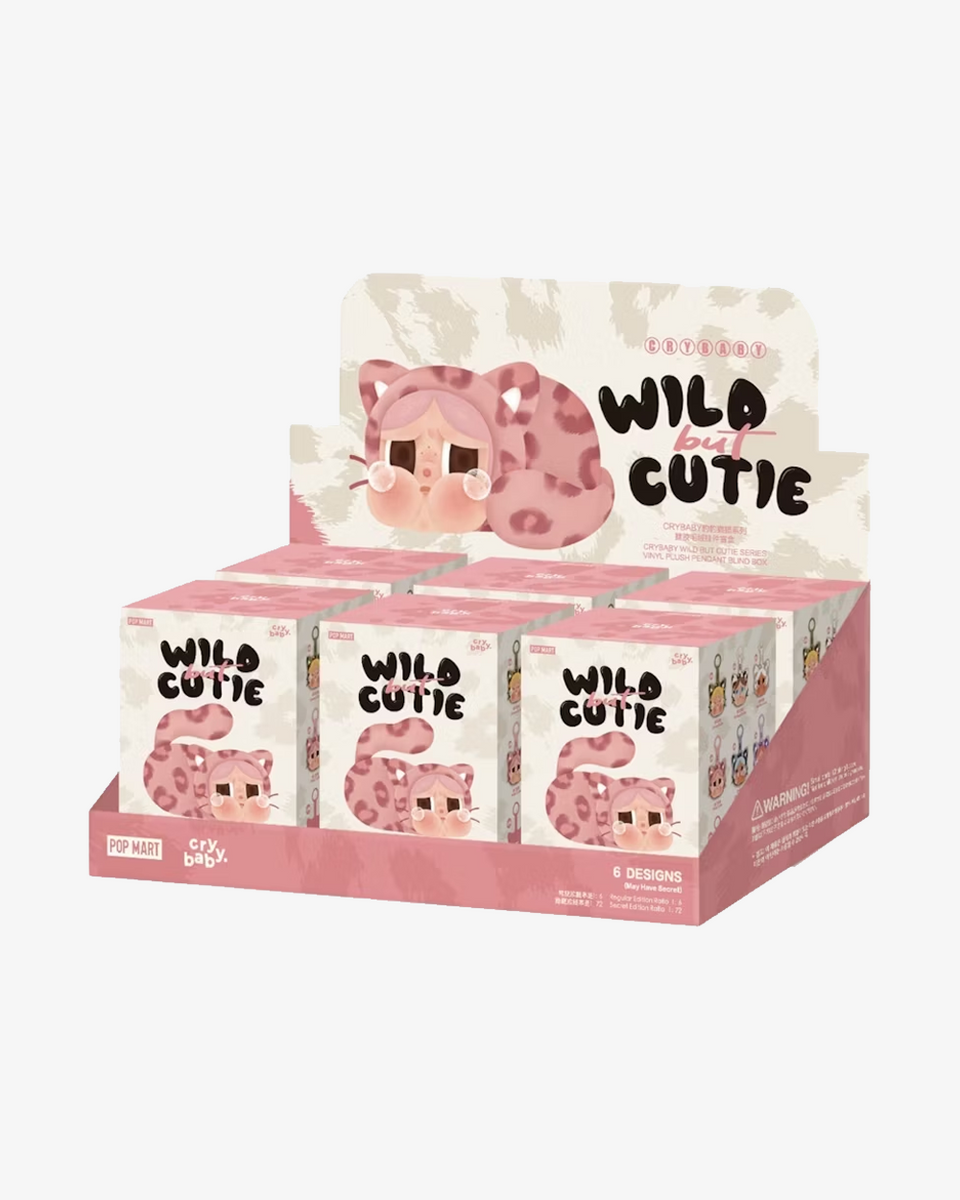【新品・未開封】POP MART CRYBABY Wild but Cutie CRYBABY Wild but Cutie Series - Vinyl Plush Pendant Blind Box