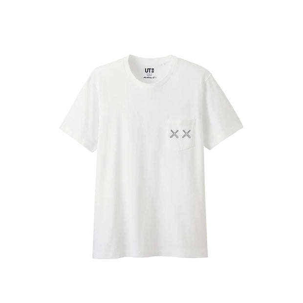 KAWS X UNIQLO XX POCKET TEE WHITE (NEW) - -