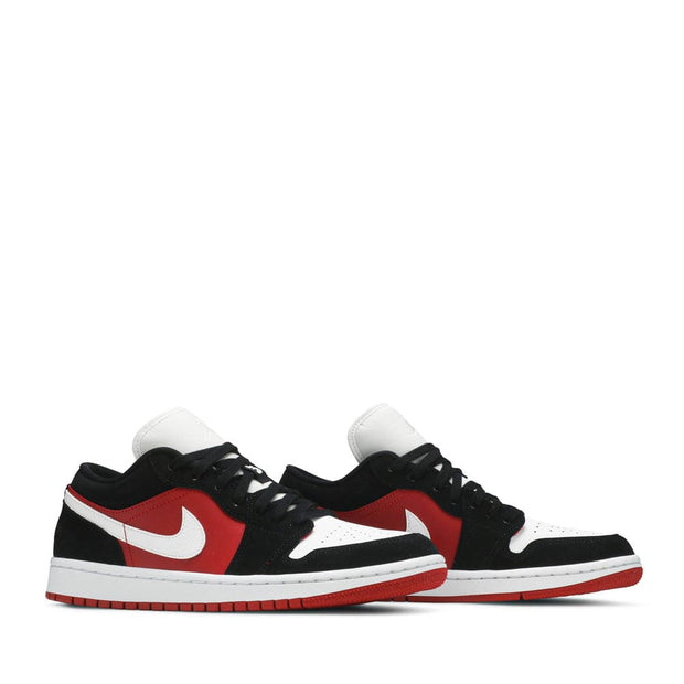 NIKE AIR JORDAN1 LOW GS GYM RED BLACK (NEW) - -