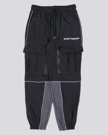 SSS SILVER VEINS NYLON CARGO PANTS