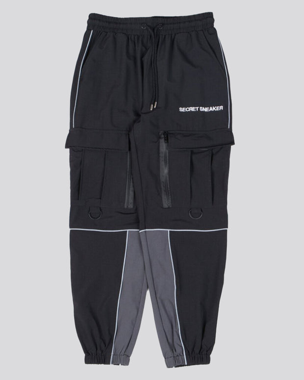 SSS SILVER VEINS NYLON CARGO PANTS