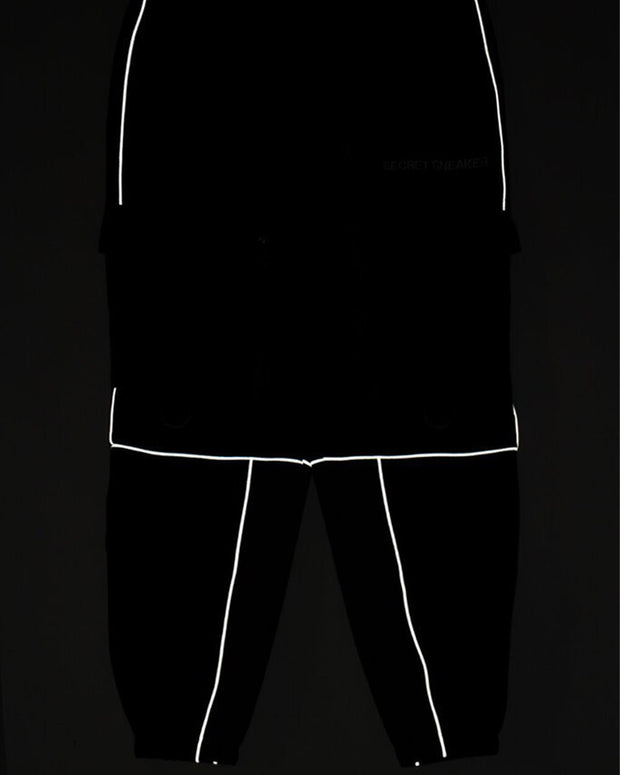 SSS SILVER VEINS NYLON CARGO PANTS