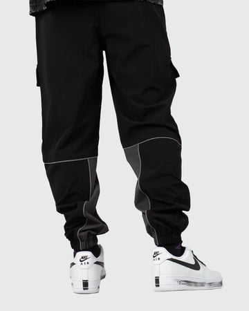 SSS SILVER VEINS NYLON CARGO PANTS