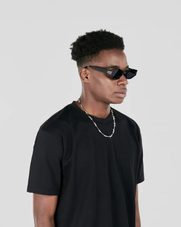 SSS REALISM YVES BLACK SUNGLASSES