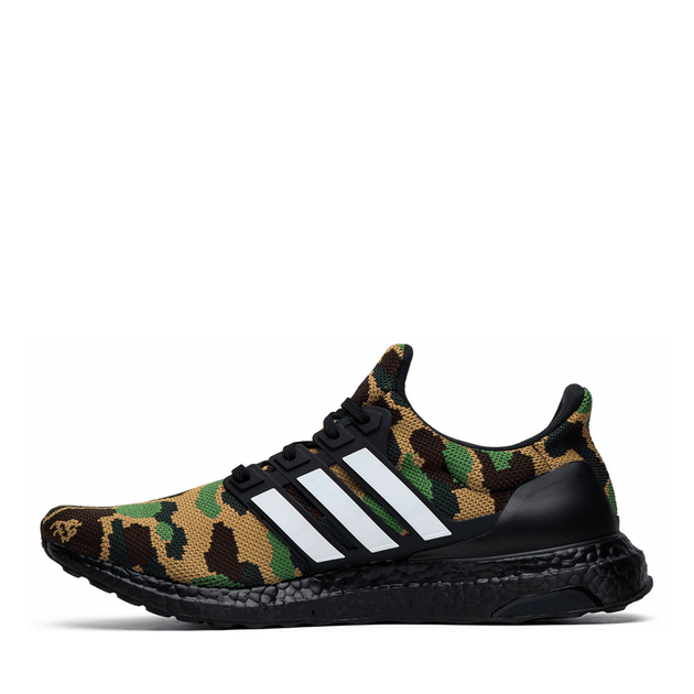 ADIDAS X BAPE GREEN CAMO ULTRABOOST 4.0 NEW