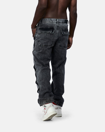 SSS REALISM RIDER DARK ASH DENIM JEANS