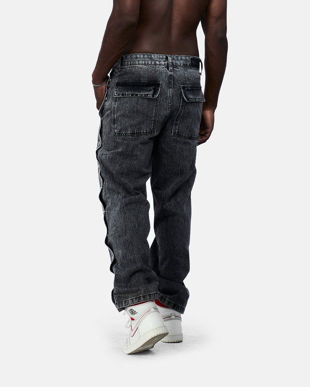SSS REALISM RIDER DARK ASH DENIM JEANS