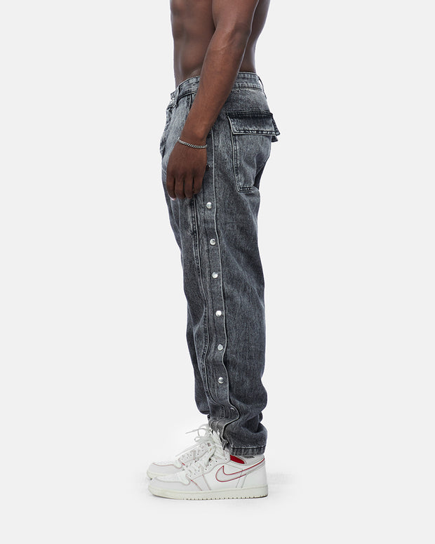 SSS REALISM RIDER DARK ASH DENIM JEANS