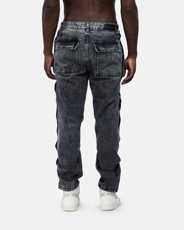 SSS REALISM RIDER DARK ASH DENIM JEANS