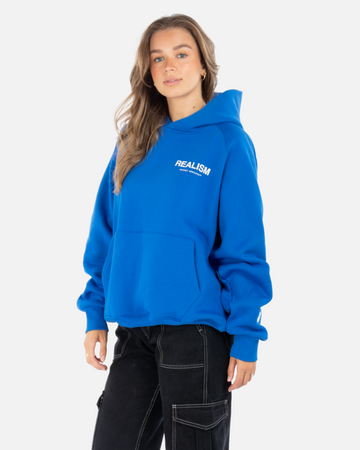 SSS REALISM RENDER HOODIE AZURE BLUE