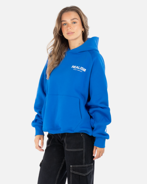 SSS REALISM RENDER HOODIE AZURE BLUE