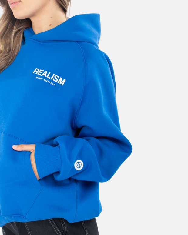 SSS REALISM RENDER HOODIE AZURE BLUE