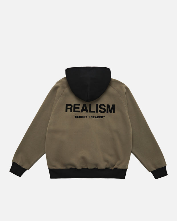 SSS REALISM XANDER HOODIE OBSIDIAN TAUPE