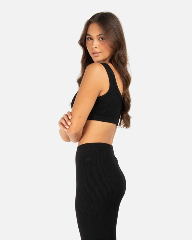 SSS REALISM MAISON RIB TANK BLACK