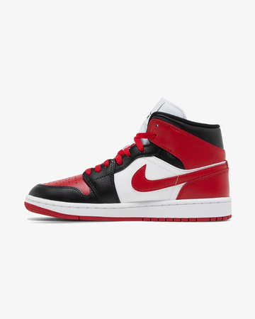 NIKE AIR JORDAN1 MID WMNS ALTERNATE BRED TOE