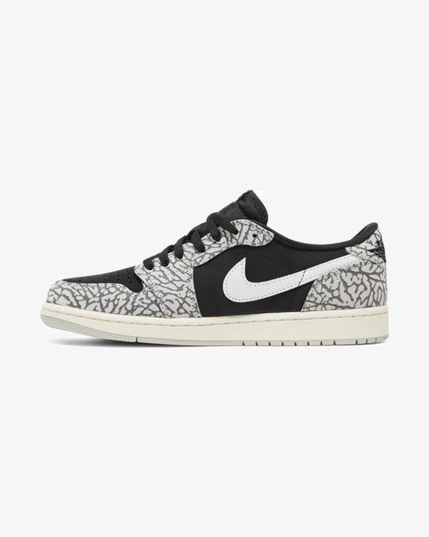 NIKE AIR JORDAN1 LOW RETRO OG BLACK CEMENT