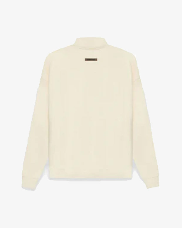 FOG ESSENTIALS SS21 LOGO CREAM MOCKNECK