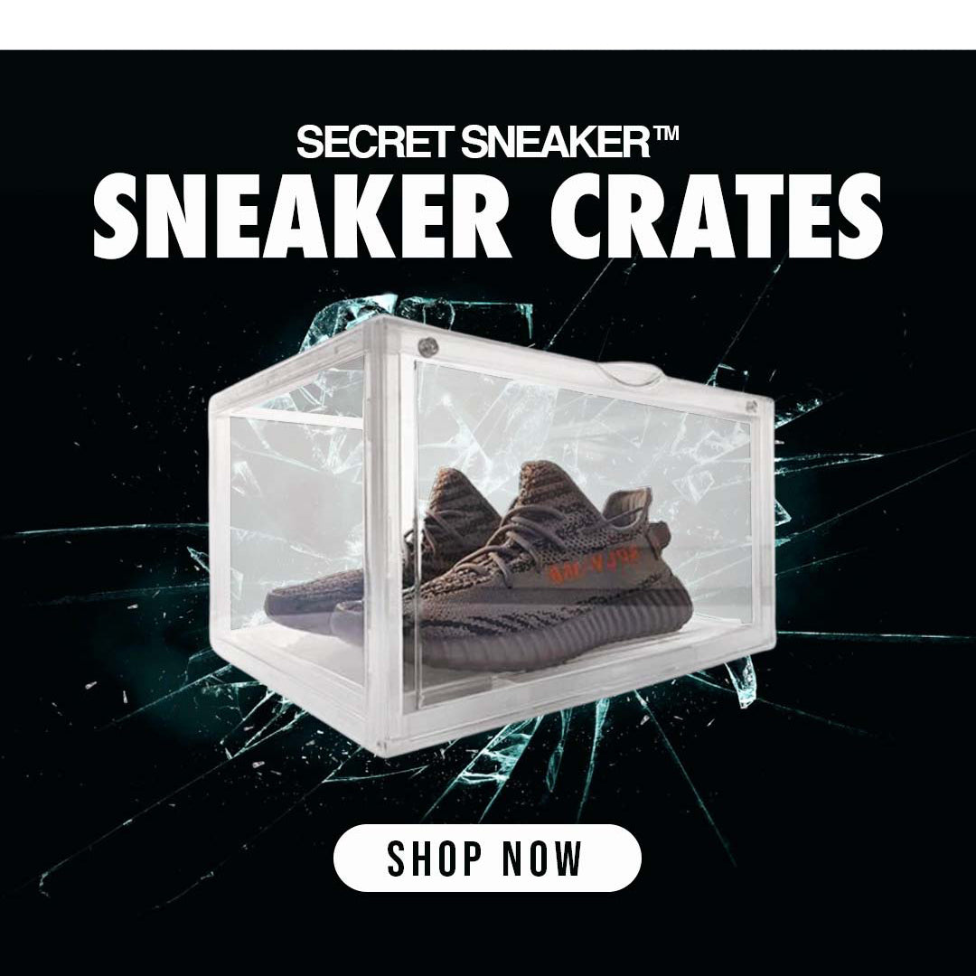 SSS ESSENTIALS SNEAKER DISPLAY DROP FRONT CRATES – Secret Sneaker Store ...