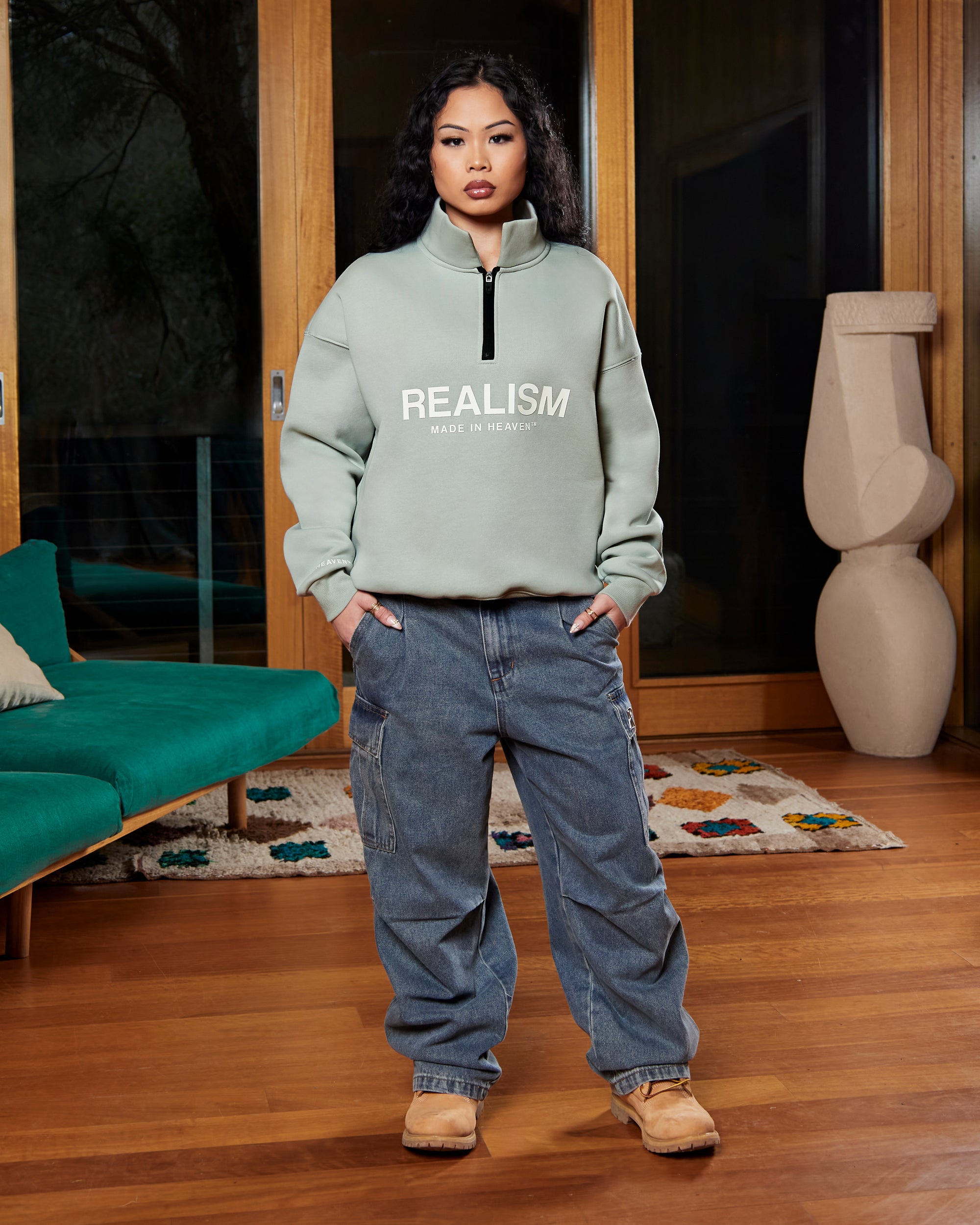 FOG ESSENTIALS Knit Sweater Lサイズ コットン FOG ESSENTIALS セーター ニット ESSENTIALS/エッセンシャルズ