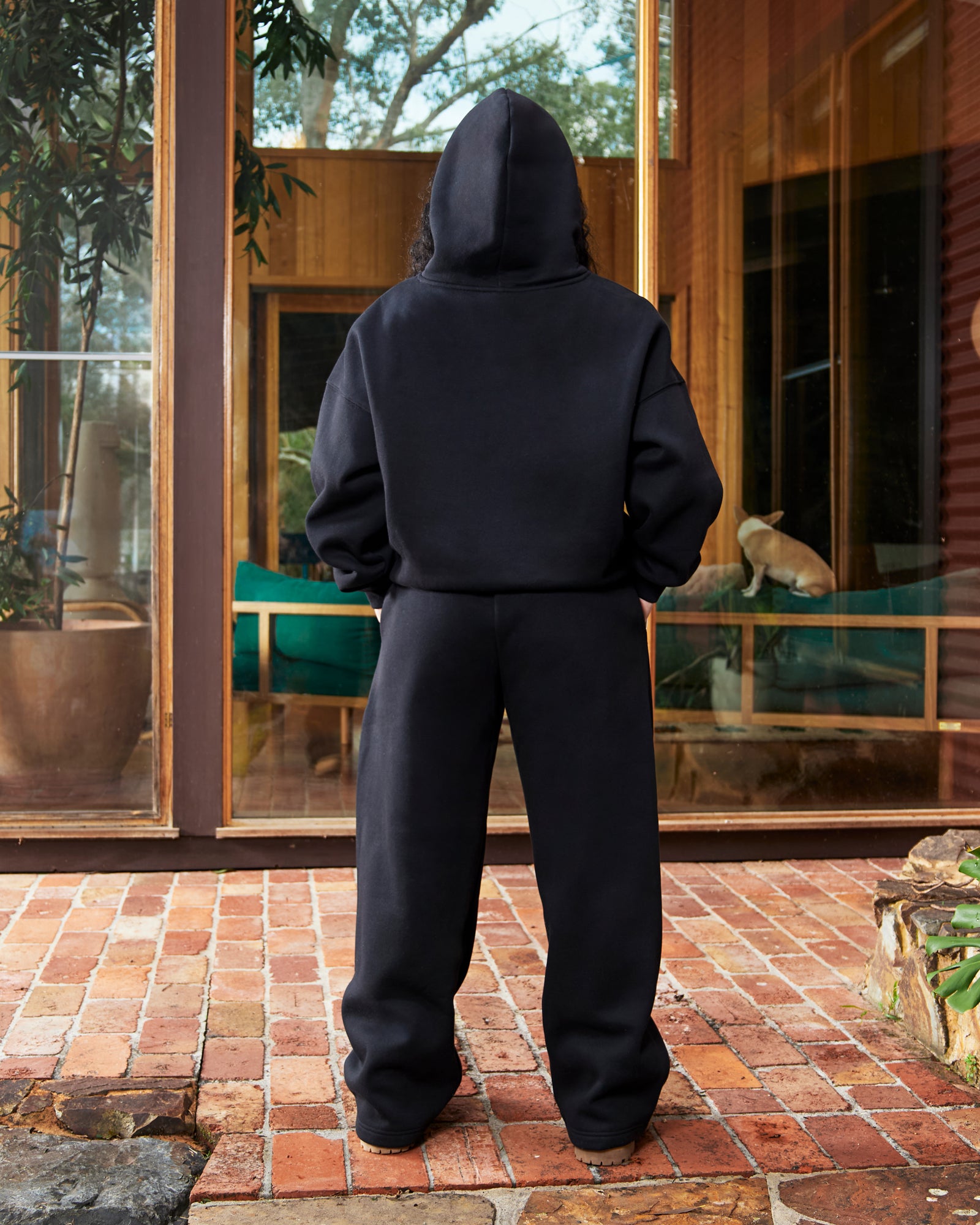 YEEZY GOSHA BLACK DOGS HOODIE HEATHER GREY – Secret Sneaker