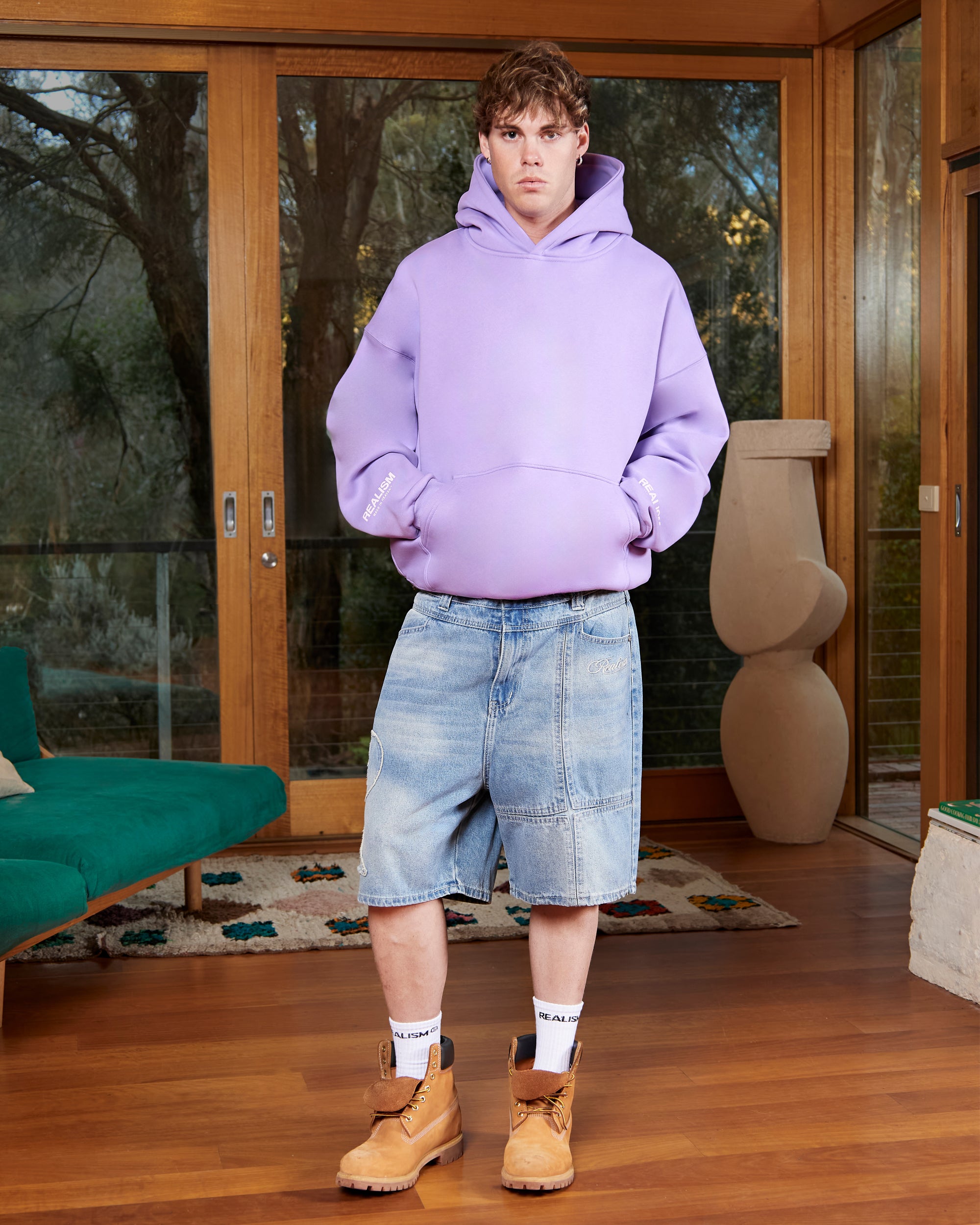 court purple sweater