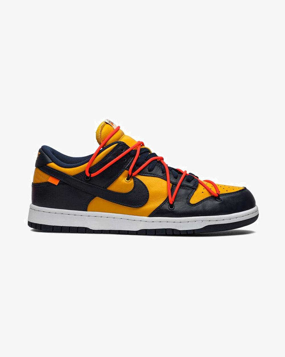 NIKE X OFF WHITE DUNK LOW MICHIGAN NAVY – Secret Sneaker