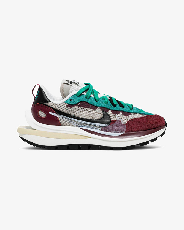 NIKE X SACAI VAPORWAFFLE VILLIAN RED NEPTUNE GREEN NEW