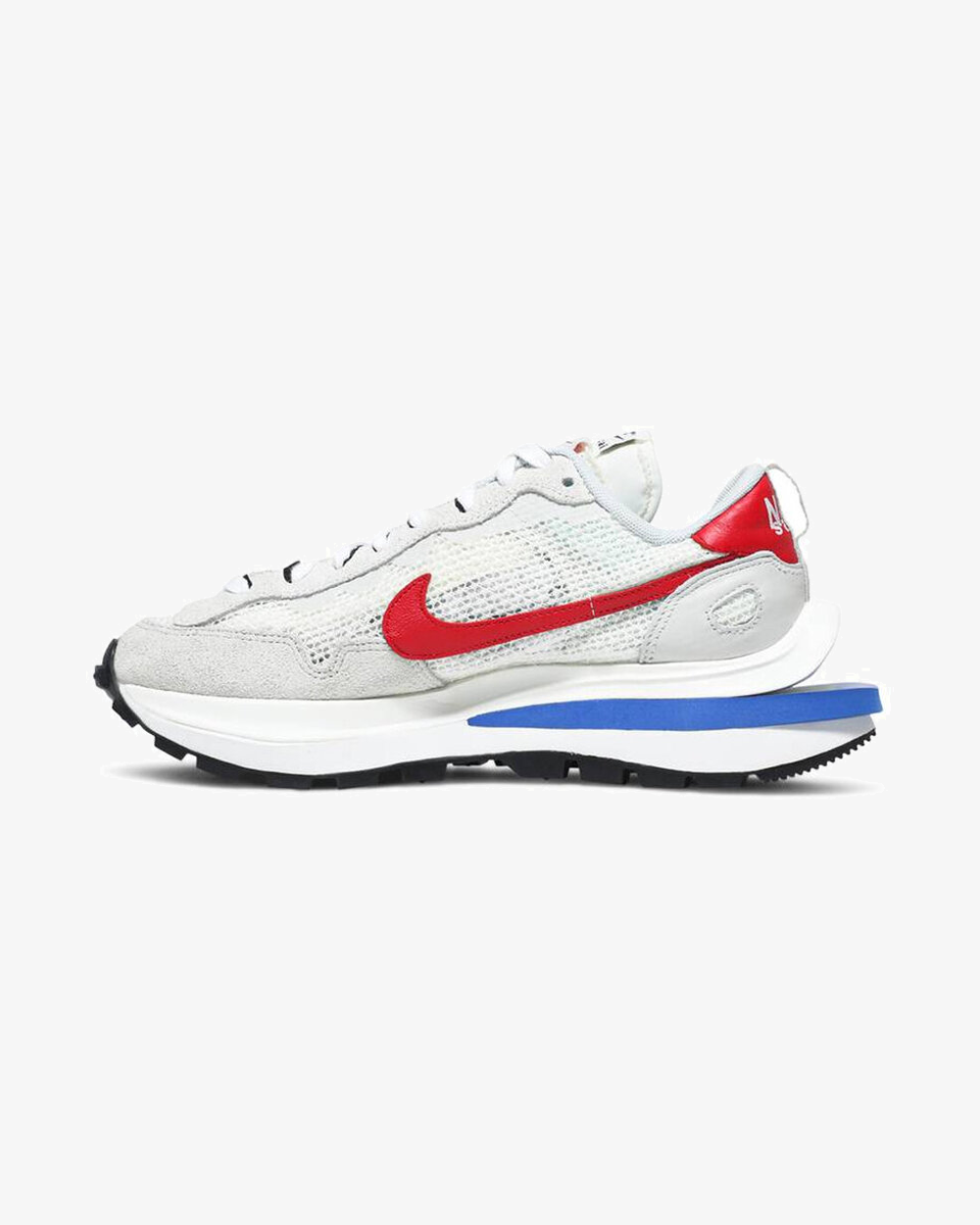 nike sacai vaporwaffle white red