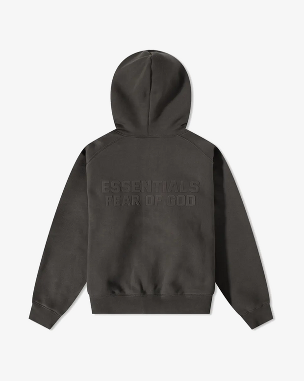 FOG ESSENTIALS FW22 OFF BLACK KIDS ZIP UP JACKET NEW Secret Sneaker Store Online