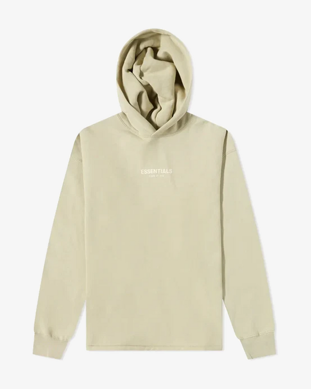 FEAR OF GOD FOG ESSENTIALS SS22 RELAXED HOODIE WHEAT