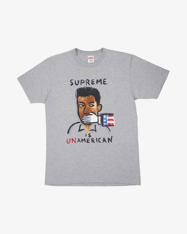 Supreme unamerican tee sales