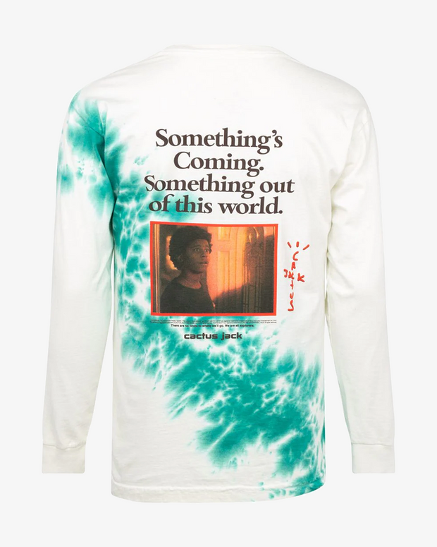 TRAVIS SCOTT X PLAYSTATION SOMETHING'S COMING WHITE LONG SLEEVE (NEW)