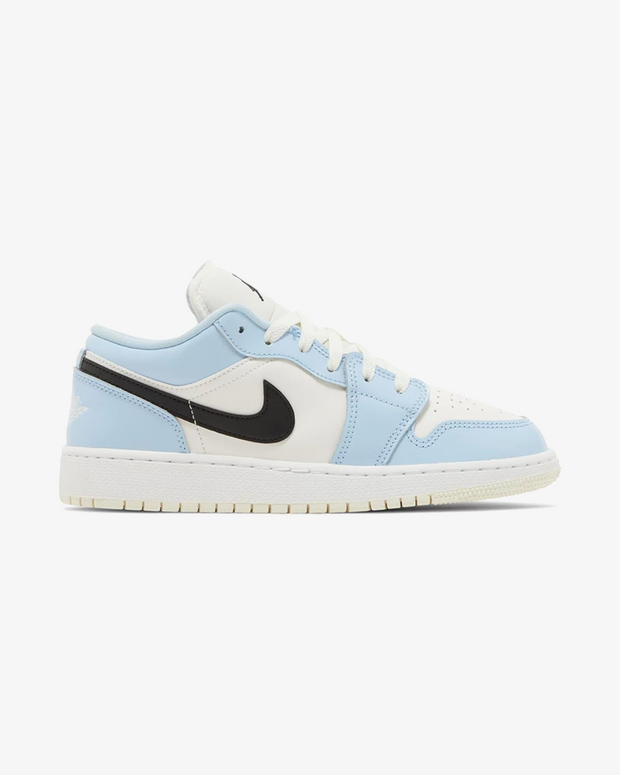 NIKE AIR JORDAN1 LOW ICE BLUE BLACK GS