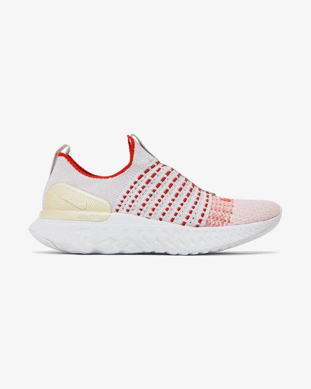 NIKE REACT PHANTOM RUN FLYKNIT 2 VAST GREY FIRE PINK TEAM ORANGE Secret Sneaker Store Online