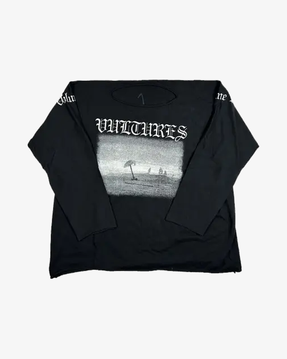 YEEZY VULTURES BLACK LONGSLEEVE – Secret Sneaker Store Online