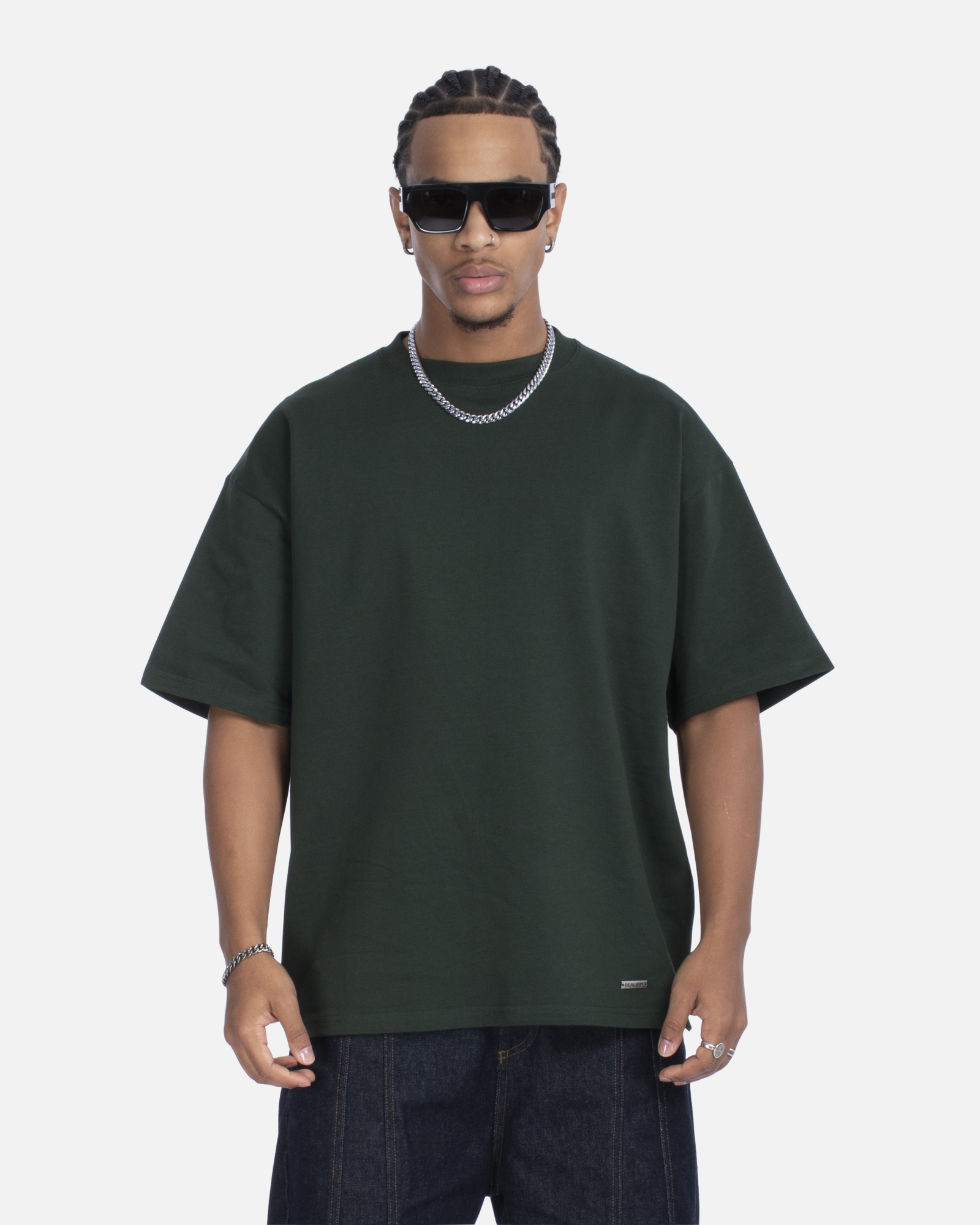 SSS REALISM ELEMENT HEAVY WEIGHT TEE GORGE GREEN