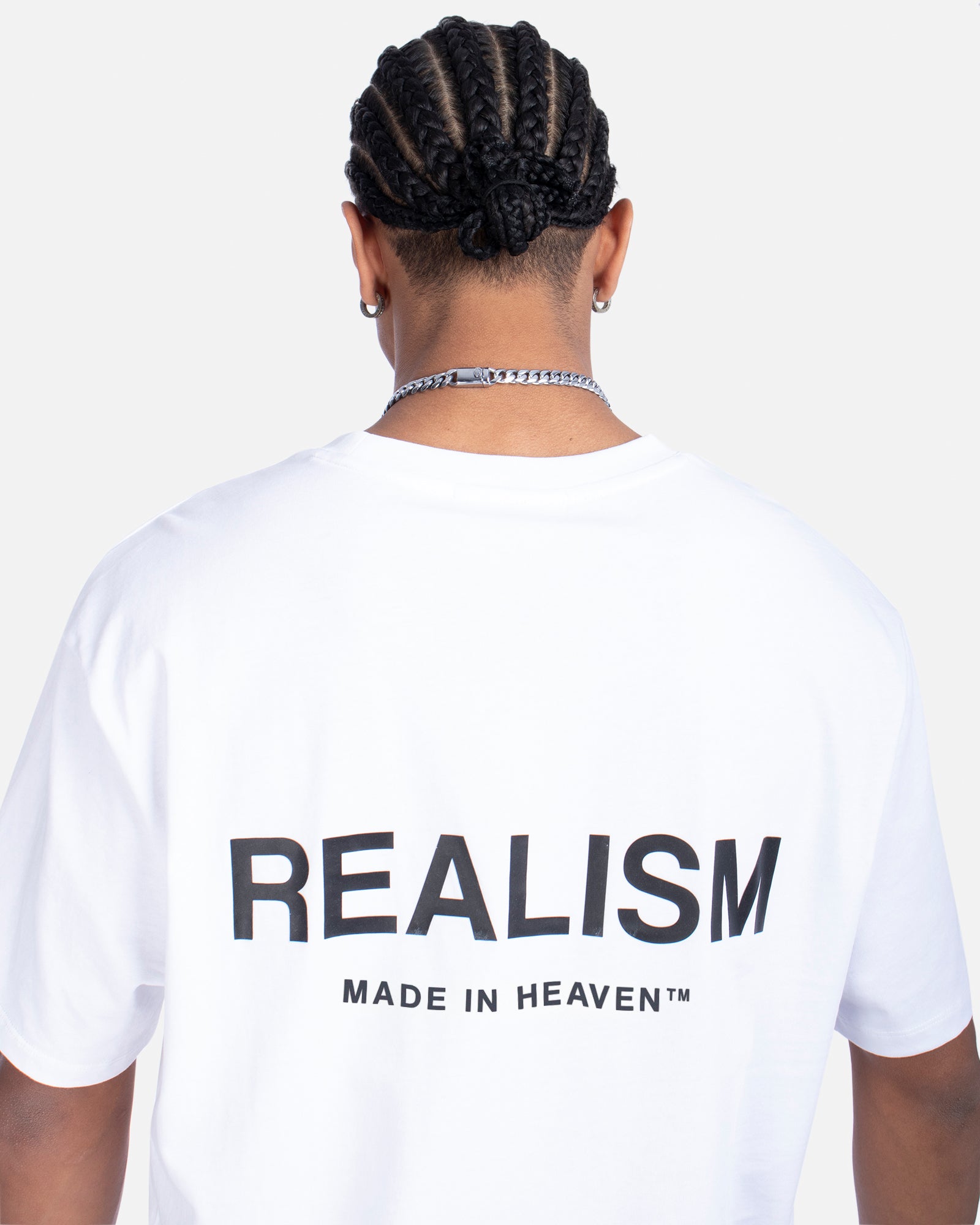 SSS REALISM HEAVEN LOGO TEE WHITE