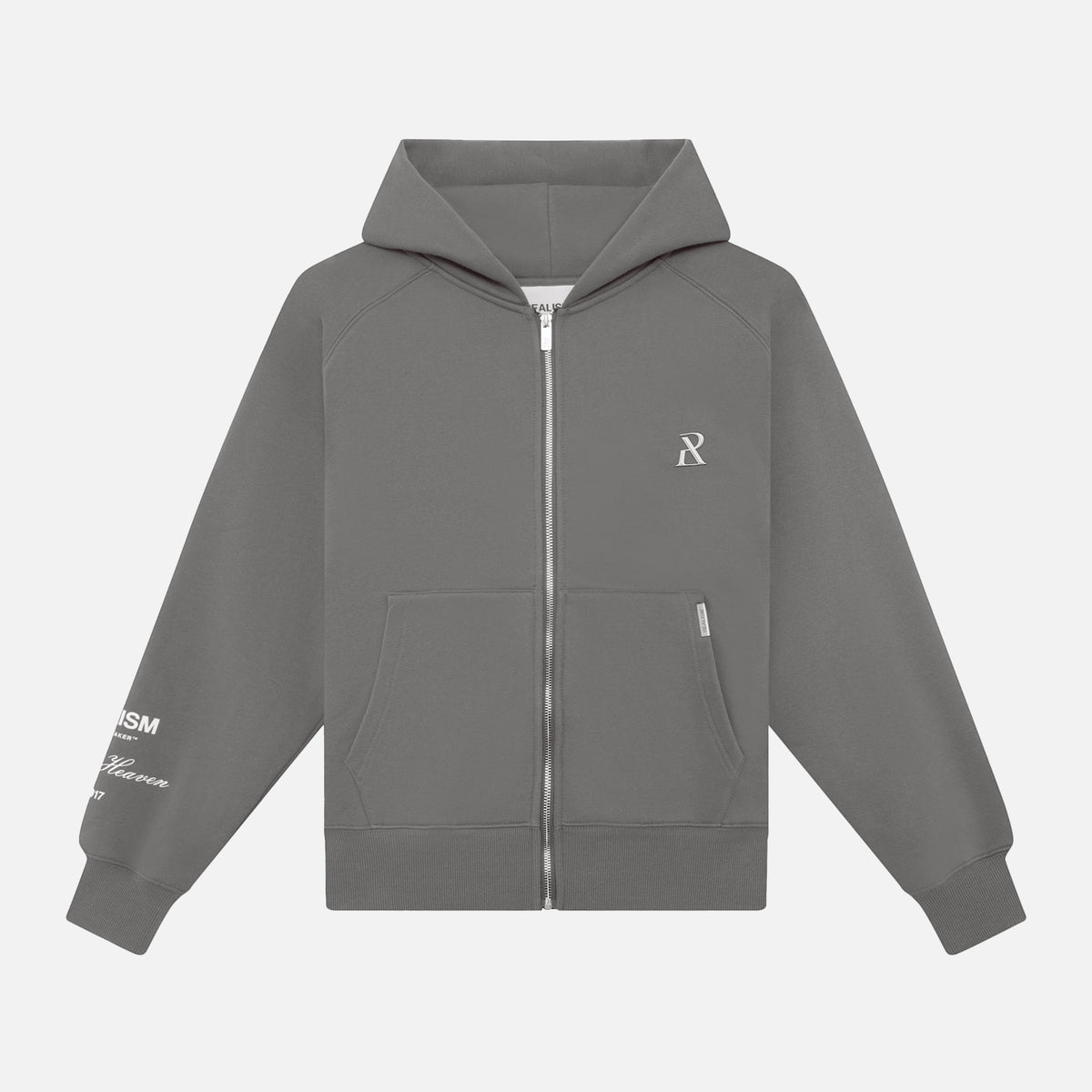 SSS REALISM RADIANT ZIP HOODIE COOL GREY – Secret Sneaker Store Online