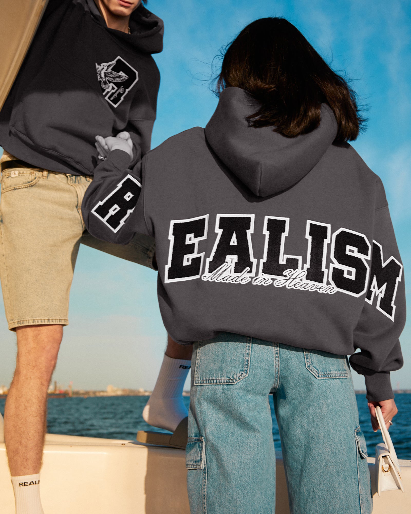 SSS REALISM COLLEGE TEAM HOODIE V2 ASPHALT