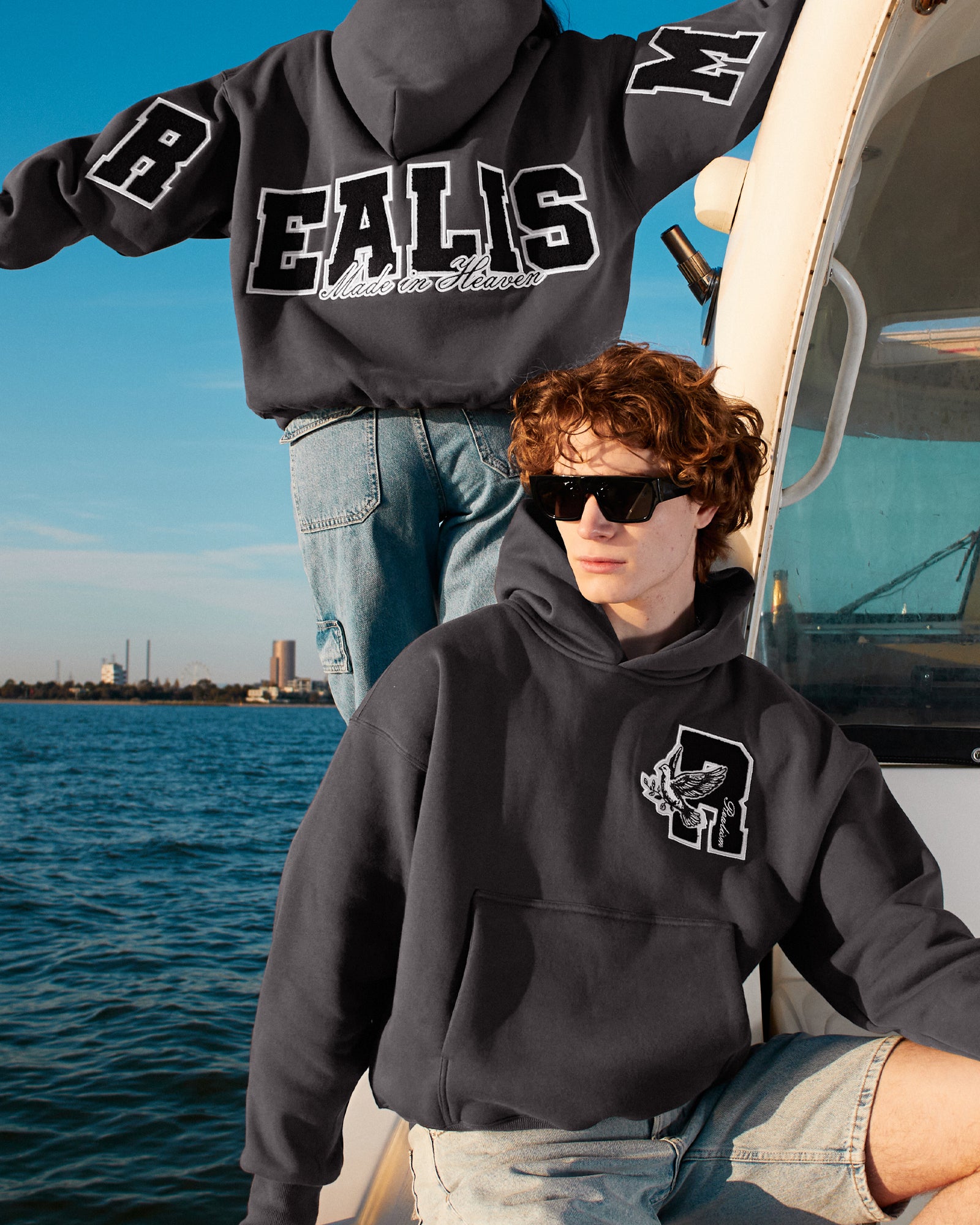 SSS REALISM COLLEGE TEAM HOODIE V2 ASPHALT