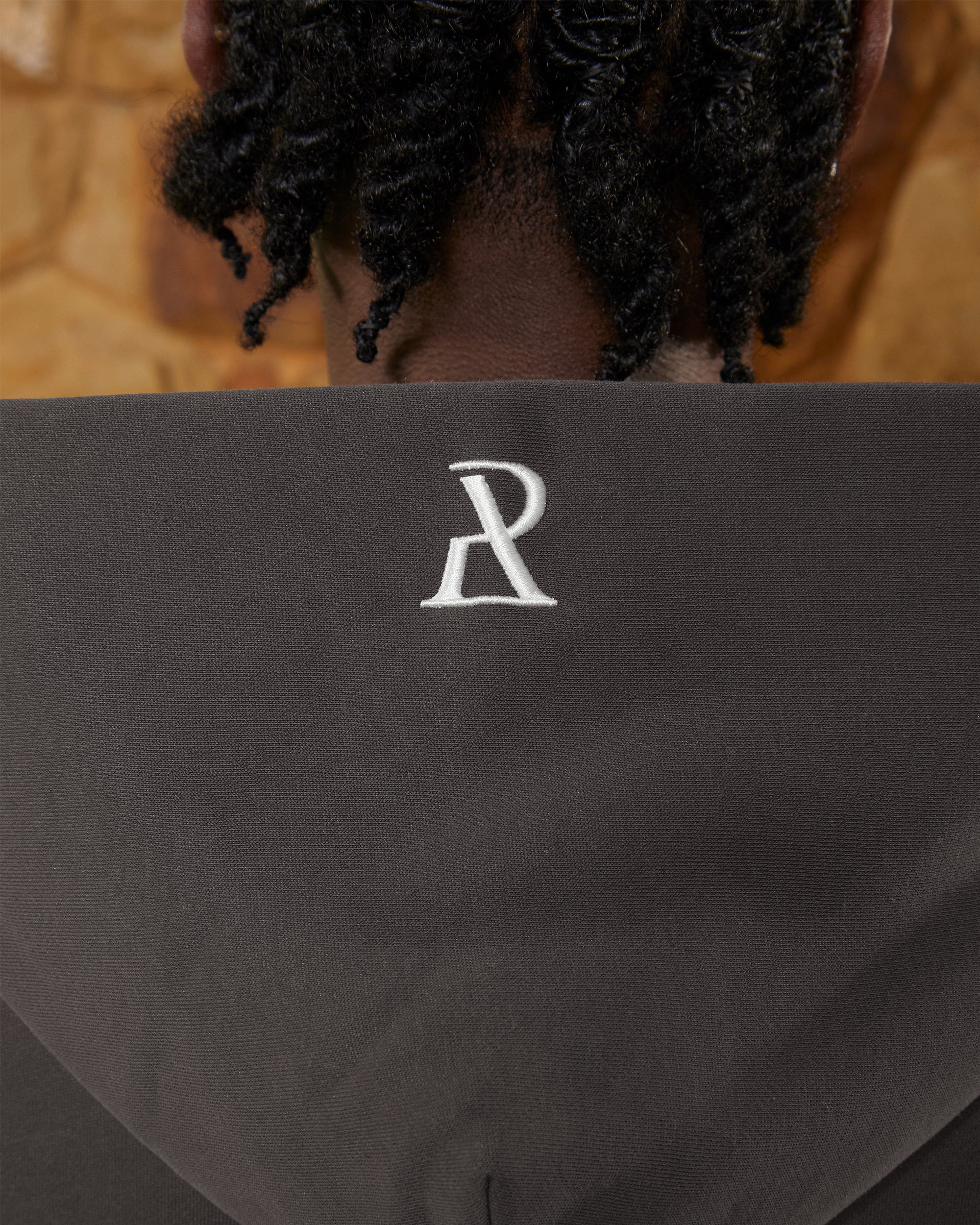 SSS REALISM RADIANT ZIP HOODIE ASPHALT