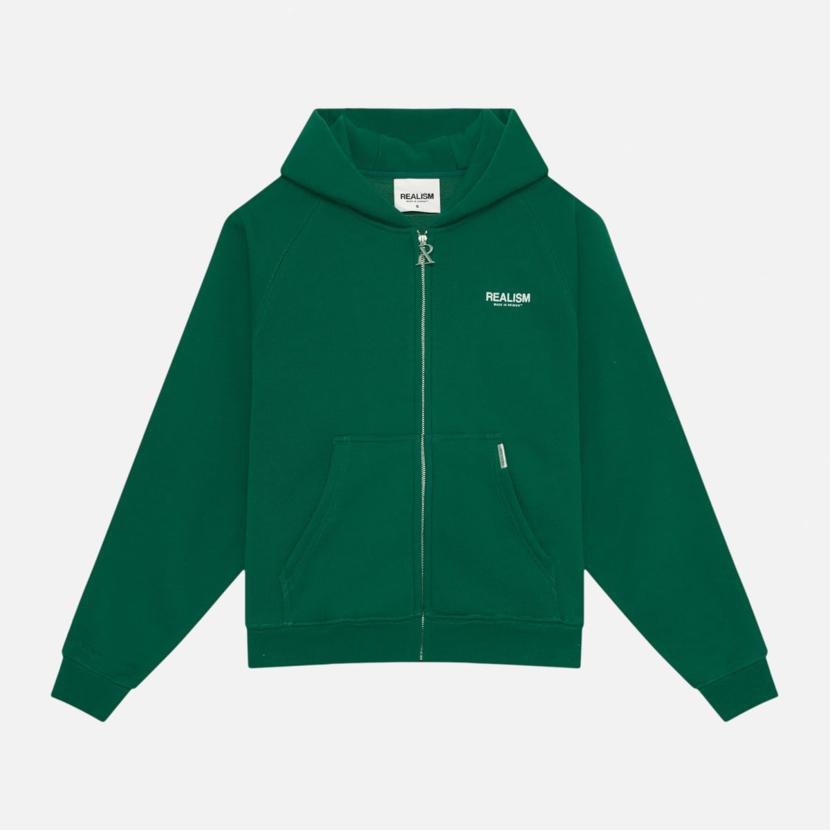 SSS REALISM STUDIO ZIP HOODIE PINE GREEN – Secret Sneaker Store Online