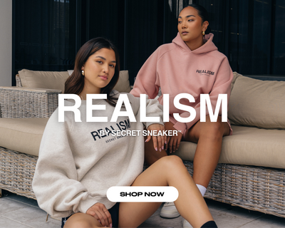 World exclusive Realism by Secret Sneaker Store. Shop online and receive free shipping for all Australia orders. Streetwear Apparel Hoodies Tees Pants Cargo